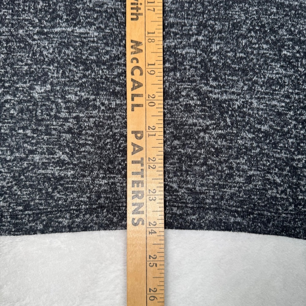 Quince Lounge Tee Women XS Charcoal Brushed Dolman Short Sleeve DKBIZ01 Relaxed - Picture 8 of 8